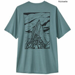 Patagonia Cap Cool Daily Shirt Cloud Crag T-Shirt, S, blue sage - light blue sage x-dye