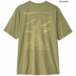 Patagonia Cap Cool Daily Shirt Cloud Crag T-Shirt, S, gumtree green - light gumtree green x-dye
