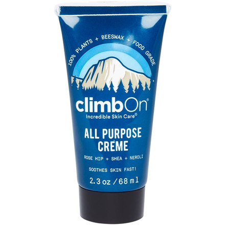 Die Creme von Climb On wurde speziell für die strapazierten Hände von Kletterern entwickelt und enthält nur natürliche Inhaltsstoffe