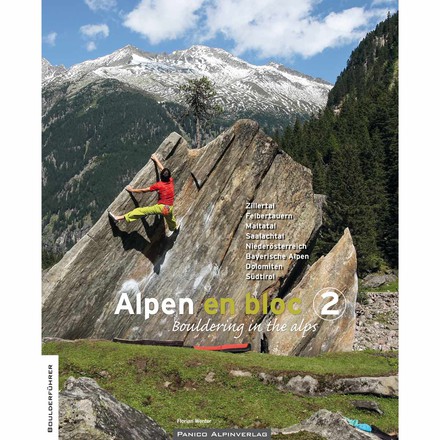 Der zweite Teil des Boulderführers der Alpen erweitert die Infos zu lohnenden Boulderspots in den Alpen noch gewaltig 