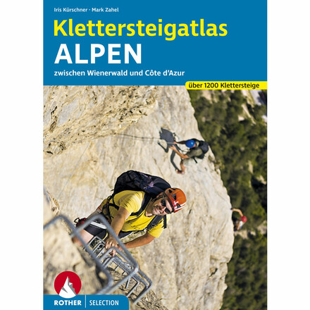 Klettersteigatlas Alpen aus dem Bergverlag-Rother