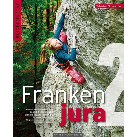 Der Panico Alpinverlag Frankenjura Band 2 Kletterführer zeigt viele Routen in dem beliebten Gebiet.