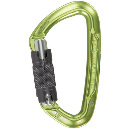 Lime D-Karabiner Twist Lock von Climbing Technology im Klettershop Chalkr.