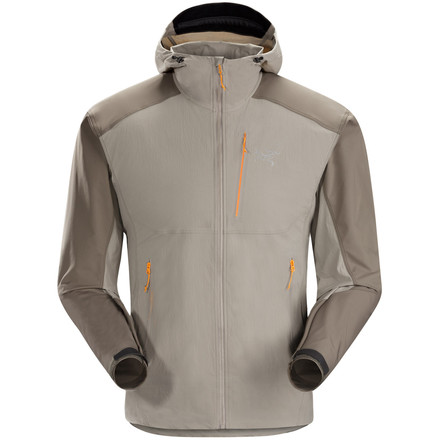 Der Psiphon FL Hoody ist eine vielseitige Softshelljacke. Die Jacke wurde speziell für Alpin- und Sportkletterer entworfen