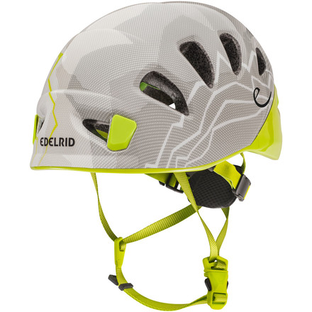 Der Shield Lie von Edelrid ist ein besonders leichter Helm der sich bestens zum Sportklettern und Bergsteigen eignet.