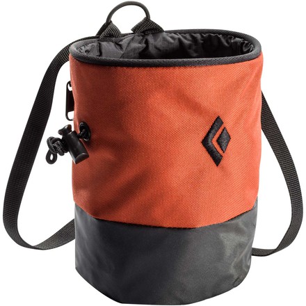 Der Mojo Zip ist ein klassischer runder Chalk Bag mit Reißverschlusstasche für Wertsachen