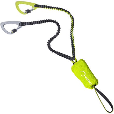 Das Cable Kit Ultralight ist ein besonders kompaktes und leichtes Klettersteigset nach der neuen Norm von 2017 mit eiem ausgewogenen Preis-Leistungsverhältnis