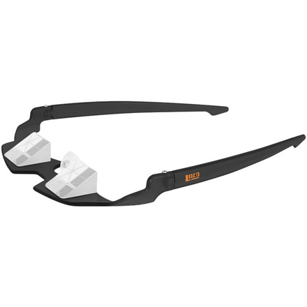 Die LACD Prismenbrille erleichter dir das Sichern beim Klettern, da Du den Kopf nicht mehr in den Nacken legen musst
