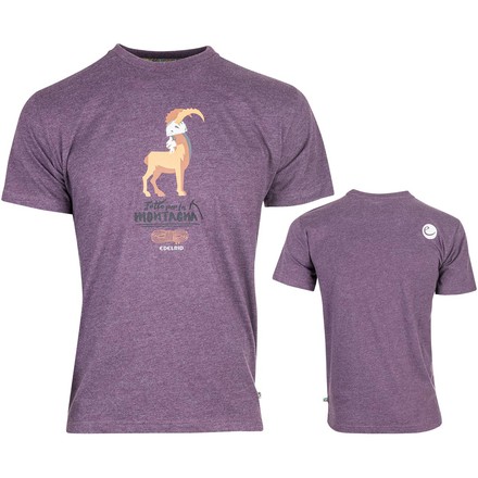 Das Highball 2 ist ein lässiges T-Shirt aus Biobaumwolle, ideal für heiße Klettertage am Fels