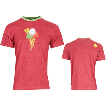Das Highball 2 ist ein lässiges T-Shirt aus Biobaumwolle, ideal für heiße Klettertage am Fels