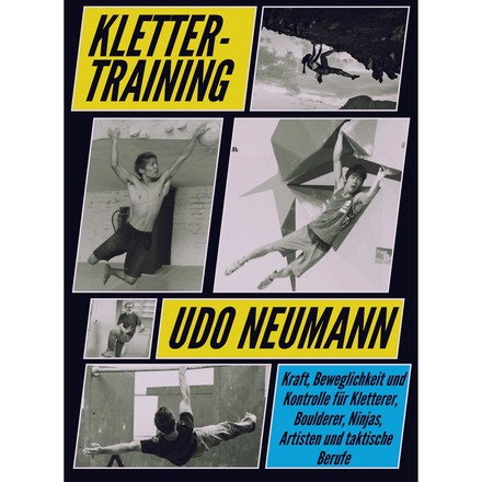 Udo Neumann, Trainer beim Alpenverein und Betreuer des Boulderkaders hat seine jahrelangen Trainingserfahrungen in diesem Buch zusammengefasst
