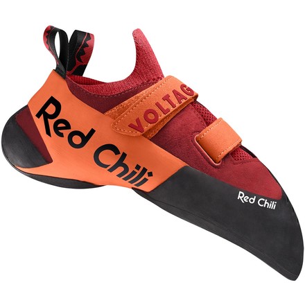 Der Red Chili Voltage ist ein Highend Boulder- und Kletterschuhmit neuem modifiziertem Fersendesign, starkem Downturn und Vibram XS Grip Sohle