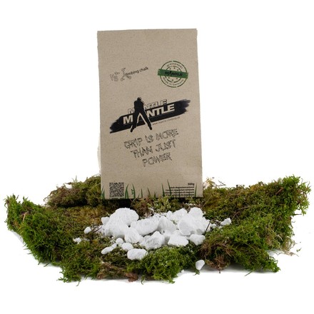 Das bewährte Chalk Powder von Mantle nachhaltig in Grasspapier verpackt