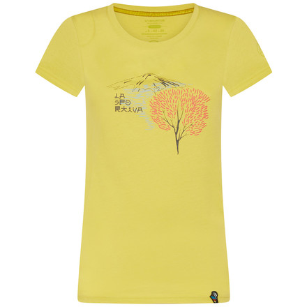 Das Bloom ist ein T-Shirt aus reiner Biobaumwolle für Frauen. Passend zu den Olymoischen Spielen 2020 in Tokio mit japanisch inspiriertem Print