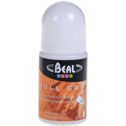 Das Beal Roll Grip ist ein Liquid Chalk mit einer Roll-On Funktion wie bei einem Deoroller. Die Packung kann mit jedem Liquid Chalk nachgefüllt werden.