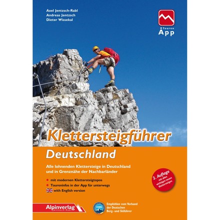 Im Klettersteigführer Deutschland vom Alpinverlag findest du alle lohnenden Klettersteige in Deutschland und in Grenznähe der Nachbarländer