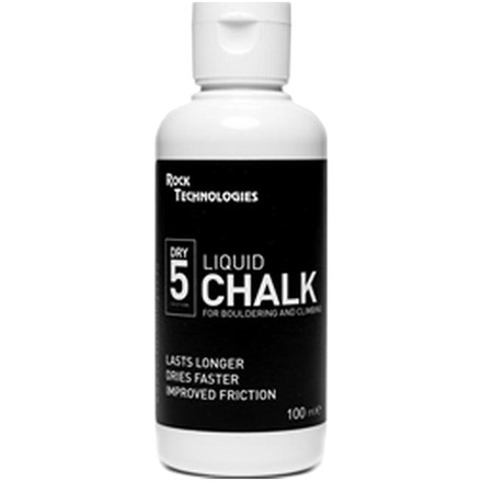 Das Liquid Chalk von Rock Technologies gibt dir langanhaltend Grip und trockene Hände für lange Boulder- und kleletterrouten oder Deep Water Soloing.