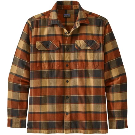 Das Patagonia Fjord Flannel Shirt ist ein warmes Langarmhemd aus dicht gewebter weicher Biobaumwolle, das mit seinem Karomuster auch optisch akzente setzt