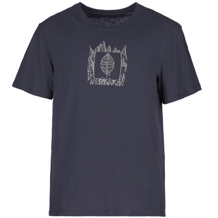 Das Plan ist ein lässiges T-Shirt aus Baumwolle und Leinen.