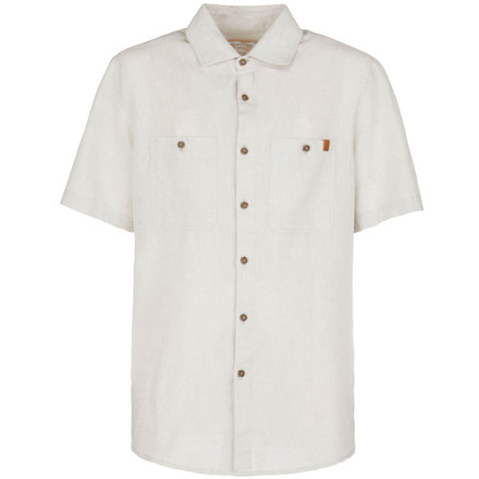 Das Kiwi Hemd ist ein elegantes Hemd aus 45% Baumwolle und 55% Leinen.