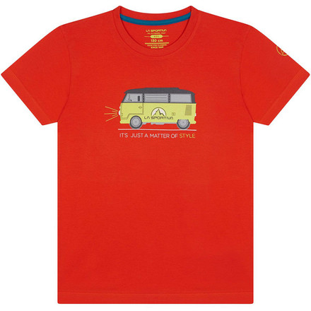Das Kids Van T-Shirt von La Sportiva ist ein tolles Shirt für Kinder aus reiner Biobaumwolle