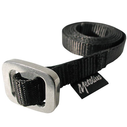 Der Security Chalk Bag Belt von Metolius hat eine sichere Schnalle aus Metall, mit der der Gürtel immer perfekt sitzt