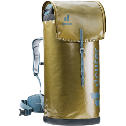 Der Gravity Wall Bag ist ein geräumiger Haulbag mit Platz für die gesamte Kletterausrüstung und einem Tragesystem das es erlaubt auch größere Lasten über lange Strecken zu tragen