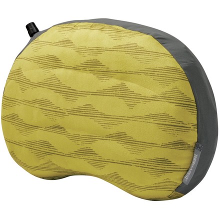Das Air Head Kissen von Thermarest bietet einen hohen Schlafkomfort, ist leicht und sehr klein verpackbar