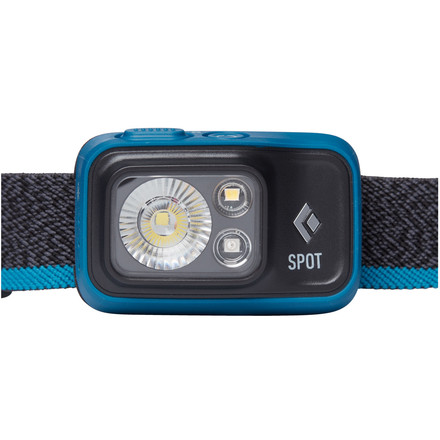 Die Black Diamond Spot 400 ist ein leistungsstarke Stirnlampe für viele Aktivitäten wie Klettern, Trailrunning oder anspruchsvolle Wanderungen bei Dämmerung und Dunkelheit.
