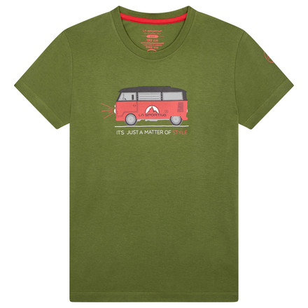 Das Kids Van T-Shirt für Kinder ist ein cooles Kletter-T-Shirt, das auch beim Toben und Spielen mit den Freunden auf dem Spielplatz gut aussieht.