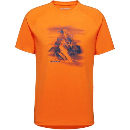 Das Mountain T-Shirt Men ist ein Klettershirt, das alles mitmacht. Mit seinem UV-Schutz, UPF 50+, kannst du sogar in der Sonne klettern.