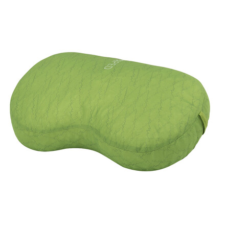 Das besonders bequeme DeepSleep Pillow von Exped eignet sich mit seinem weichen Schaumstoffkern aus Materialresten ideal fürs Camping oder Basecamp.