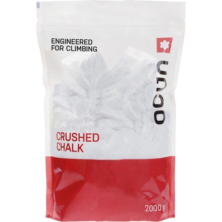 Das Ocùn Chalk Crushed beinhaltet 250 Gramm bestes loses Chalk mit hervorragenden Reibungseigenschaften ohne den Zusatz von künstlichen Trocknungsmitteln.