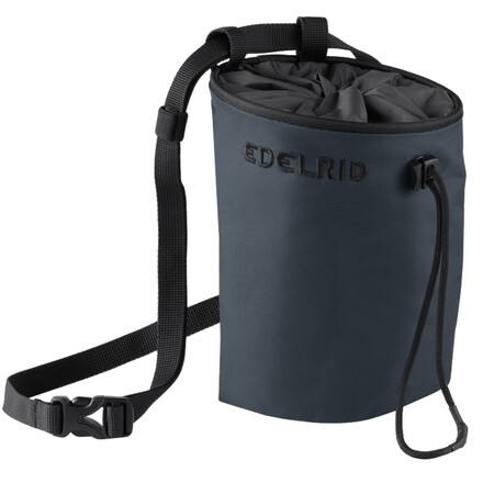 Der Edelrid Chalk Bag Rodeo ist ein stylisher Kreidebeutel mit Drawcord-Verschluss, den es in zwei Ausführungen für kleine oder große Hände gibt