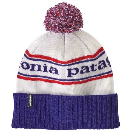 Die Powder Town Beanie ist eine Mütze mit Hingucker-Effekt. Patagonia hat ihr einen Bommel gegönnt. Neben gutem Aussehen sorgt sie für einen warmen Kopf.