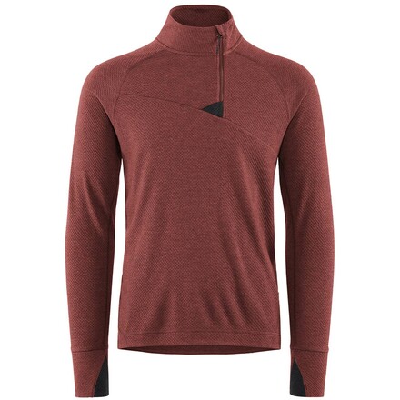 Der atmungsaktive Klättermusen Huge Half Zip Sweater Pullover ist ein vielseitiger Base-und Midlayer für deine nächste Ski- oder Klettertour.