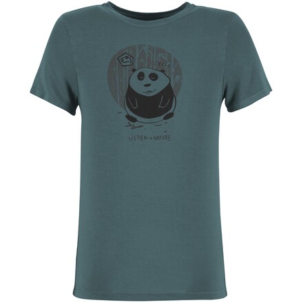 Das B Bamb ist ein Kletter-T-Shirt für Kinder aus Bambus, das auch auf dem Spielplatz einen guten Eindruck macht.