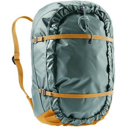 Der Deuter Gravity Rope Bag ist ein Seilsack der bequem als Rucksack oder auch diagonal als Tasche getragen werden kann. Für Kletterseile bis 80 Meter