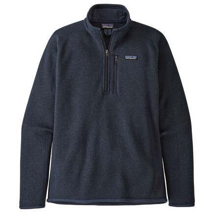 Der pflegeleichte Better Sweater 1/4 Zip Fleecepullover von Patagonia garantiert dir maximalen Komfort mit einem lässig verkürzten Zipper.