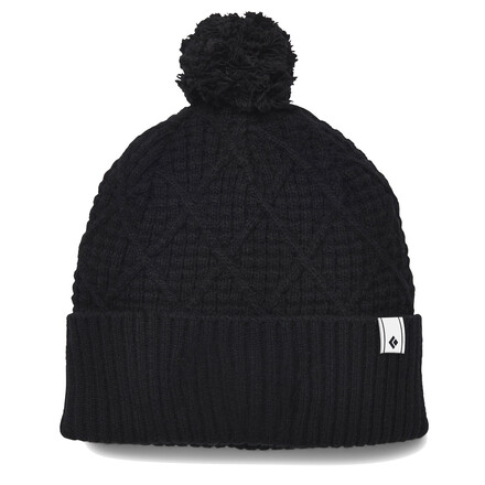 Die Black Diamond Cable Cuff Beanie ist ein echter Klassiker für das Après-Ski und alle frostigen Momente im Alltag. Mit flauschigem Bommel.