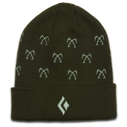 Die robuste und weiche Black Diamond BD Gear Beanie punktet mit ihrem großzügigen Schnitt und ihren gestickten Klettermotiven. Mit breitem Umschlag.