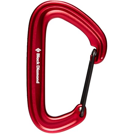 Der Black Diamond LiteWire ist ein besonders zuverlässiger Schnappkarabiner mit Drahtbügel. Die Nasenkonstruktion sorgt für einfaches Ein- und Aushängen.