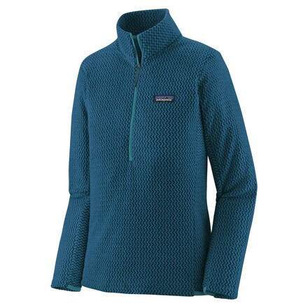 Der Patagonia Women’s R1 Air Zip-Neck Fleecepullover ist ideal für herausfordernde Aktivitäten bei wechselhaftem Wetter. Auch als Midlayer ein echter Hit!