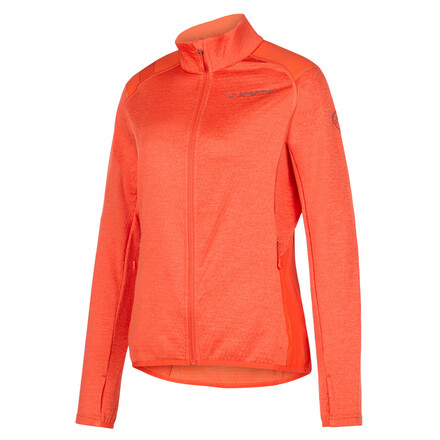 Die atmungsaktive La Sportiva Women’s True North Jacket ist eine leichte und wärmende Fleecejacke, die dich perfekt auf abenteuerlichen Reisen begleitet.