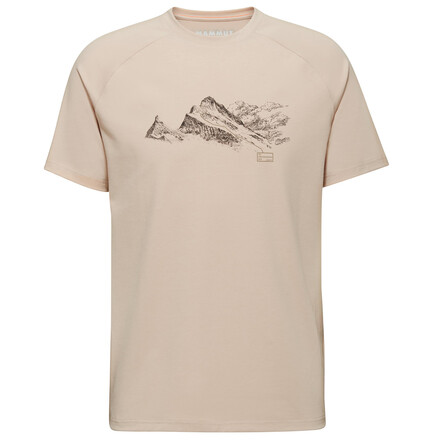 Das technische Mammut Mountain T-Shirt Finsteraarhorn trocknet schnell und schenkt dir für eine Vielzahl von Aktivitäten Tragekomfort und Bewegungsfreiheit