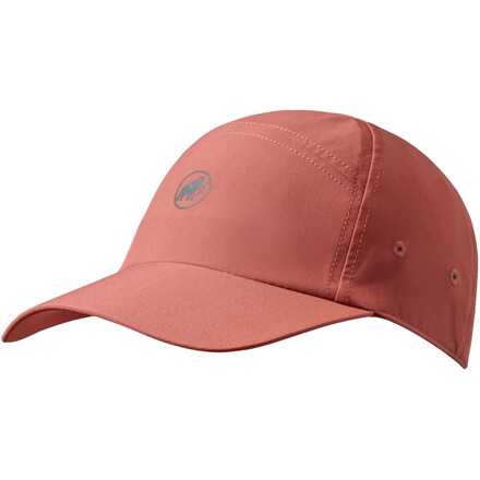 Das Sun Peak Cap von Mammut ist leicht und mit Lichtschutzfaktor 50+ versehen, ein echter Gewinn an Schutz an sonnigen Tagen.