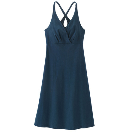Das Patagonia Amber Dawn Dress ist ein feminines und zugleich bequemes Kleid für die warmen Tage. Das Keyhole Design am Rücken ist ein echter Hingucker!