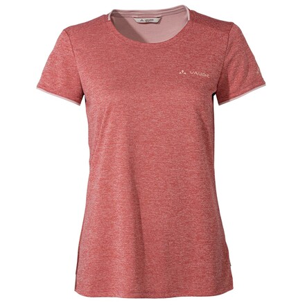 Das stylische Vaude Women's Essential T-Shirt ist ein pflegeleichtes und atmungsaktives Basic für eine Vielzahl von Outdoor-Aktivitäten.