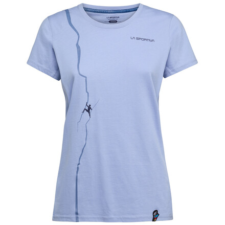 Das stylische La Sportiva Women’s Route T-Shirt aus weicher Bio-Baumwolle ist ein Highlight für gemütliche Kletter- und Trekkingrunden.