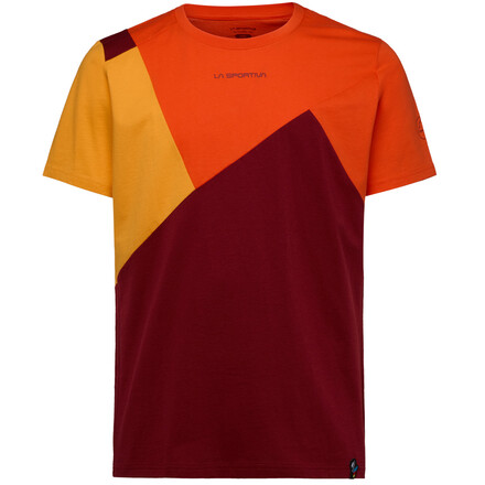 Das La Sportiva Dude T-Shirt punktet mit seinem sportlichen Design und seiner weichen und robusten Bio-Baumwolle. Ein Highlight in jeder Kletterhalle!
